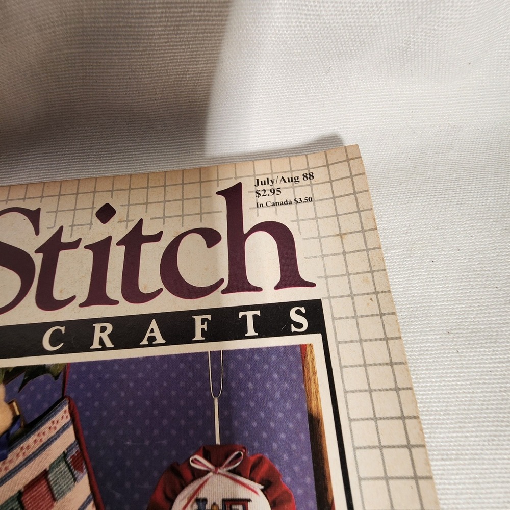 Cross Stitch & Country Crafts Magazine Lot 3 Issues 1987 1988‎ - Picture 4 of 10